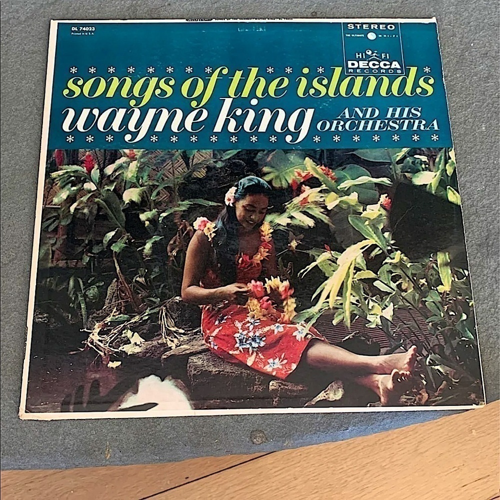 Wayne King & His Orchestra Songs of the Islands Vinyl Record